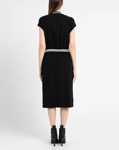 Shop Karl Lagerfeld Midi Dresses In Black