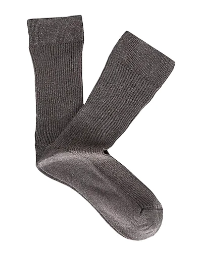 Shop Maria La Rosa Socks & Tights In Dove Grey
