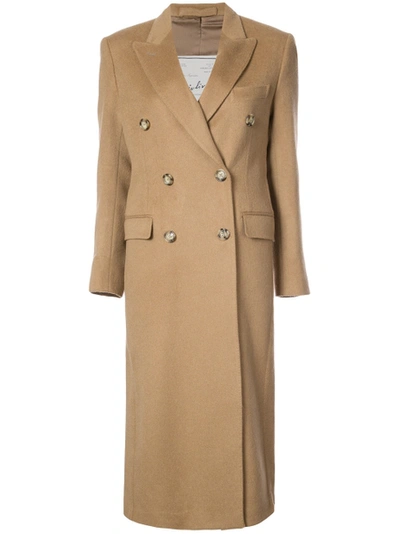 Shop Giulivaheritagecollection Cindy Double Breasted Trench Neutral