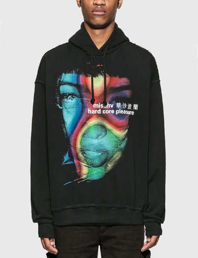 Shop Misbhv Liquid Hoodie In Black