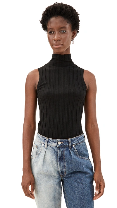 Shop Anine Bing Miranda Top In Black