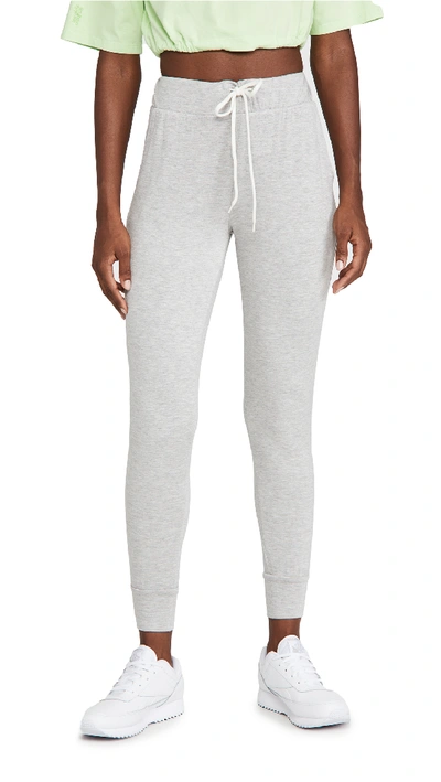 Shop Z Supply Jogger Sweatpants In Heather Grey
