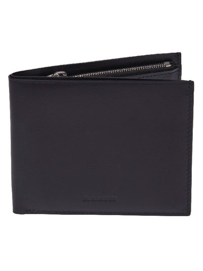 Shop Jil Sander Classic Wallet In Black