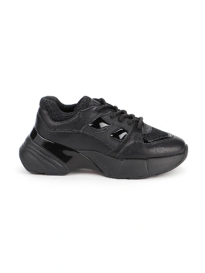 Shop Pinko Rubino 4 Sneaker In Nero Limousine