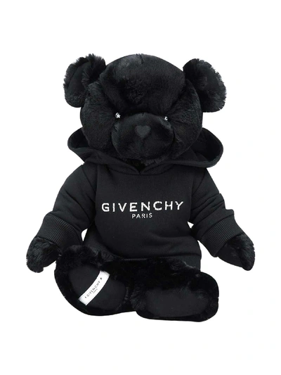 Shop Givenchy Felpa Teddy Bear In Nero