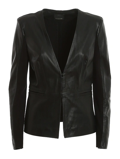 Shop Pinko Bradley Jacket In Nero Limousine