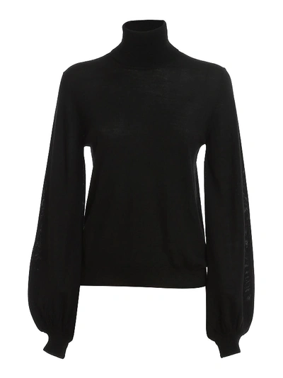 Shop P.a.r.o.s.h Sweater In Nero