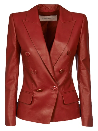 Shop Alexandre Vauthier Double-breasted Blazer In Multicolor