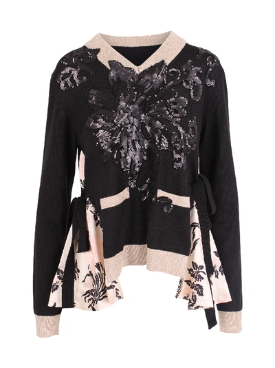 Shop Antonio Marras Wool Sweater In Black