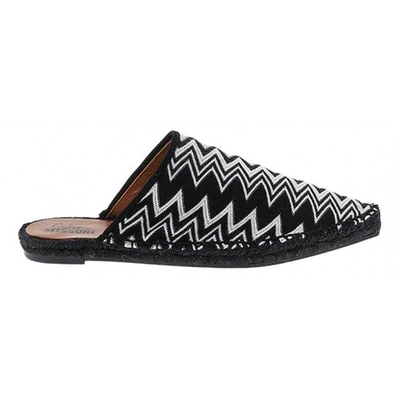 Pre-owned Missoni Cloth Mules & Clogs In Black