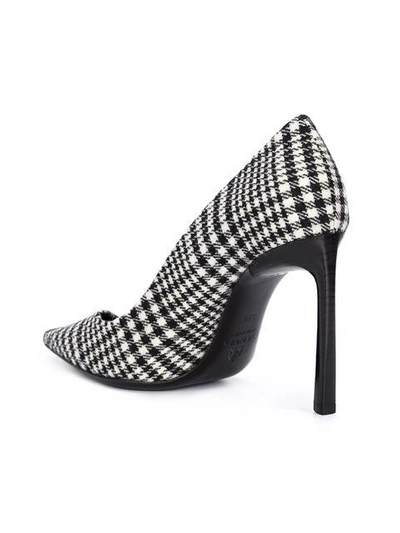 Shop Lanvin Houndstooth Print Pumps