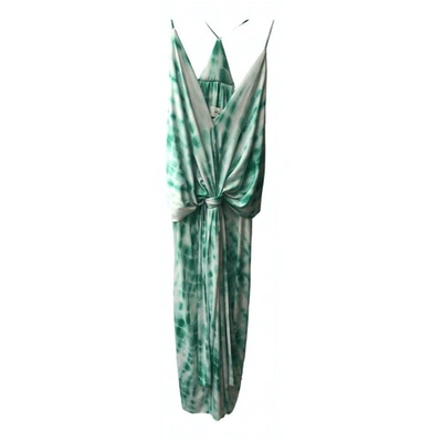 Pre-owned T-bags Mid-length Dress In Green