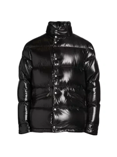 Shop Moncler Rateau Down Puffer Jacket In Black