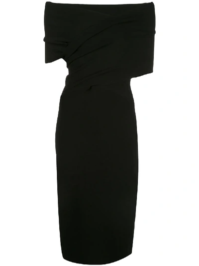 Shop Altuzarra Peggy Knit Dress In Black