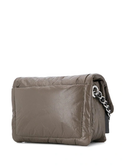 Shop Marc Jacobs The Pillow Leather Bag In Beige