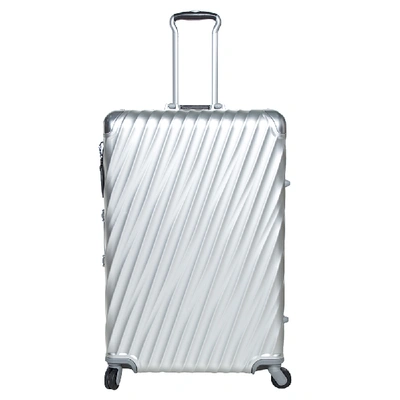 Pre-owned Tumi Metallic Grey 19 Degrees Aluminum Extended Trip Packing Case