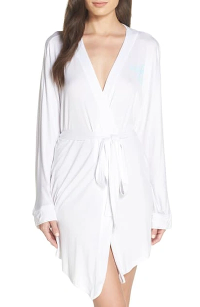 Shop Honeydew Intimates Wifey Jersey Robe In White