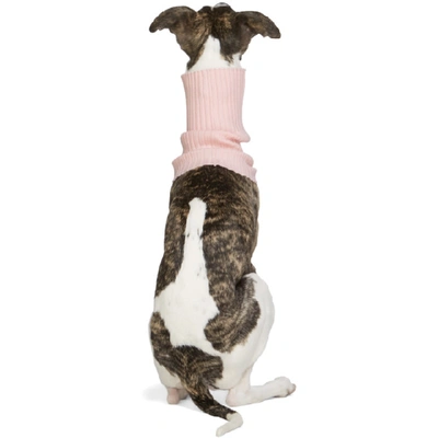 Shop Giu Giu Pink Nonna Turtleneck Dog Collar