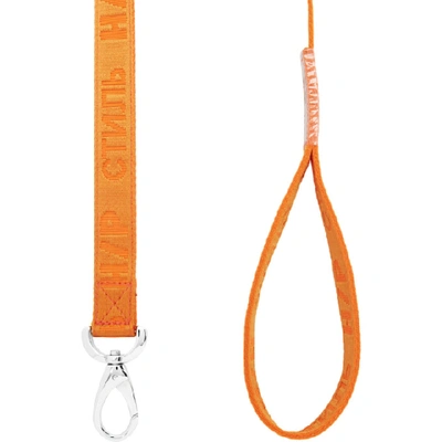 Shop Heron Preston Orange Vip Edition 'style' Leash