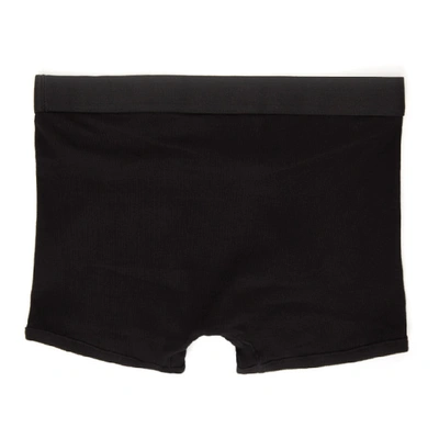Shop Off-white Three-pack Black Ow Boxers