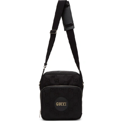 Shop Gucci Black Off The Grid Messenger Bag In 1000 Black