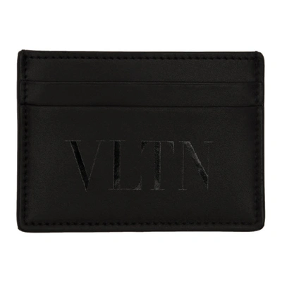 黑色 Valentino Garavani “VLTN”卡包