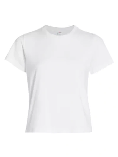 Shop Re/done Classic T-shirt In Optic White