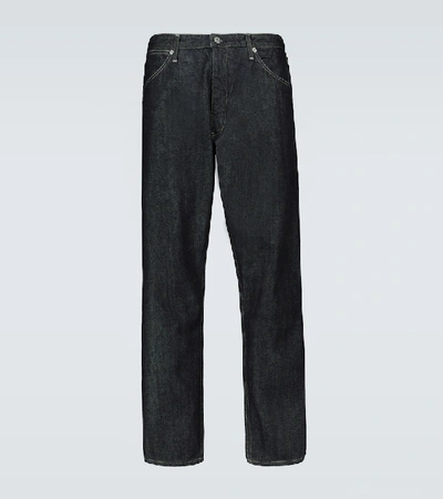 Jil Sander Loose-cut Five-pocket Jeans In Blue
