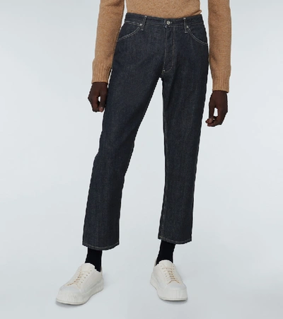 Jil Sander Loose-cut Five-pocket Jeans In Blue