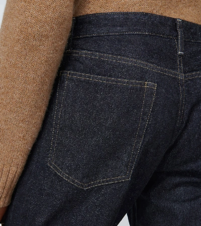 Jil Sander Loose-cut Five-pocket Jeans In Blue