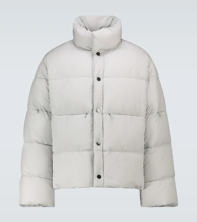 Shop Jacquemus La Doudoune Puffer Jacket In Grey