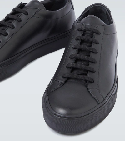 Shop Common Projects Original Achilles Low Sneakers In Black