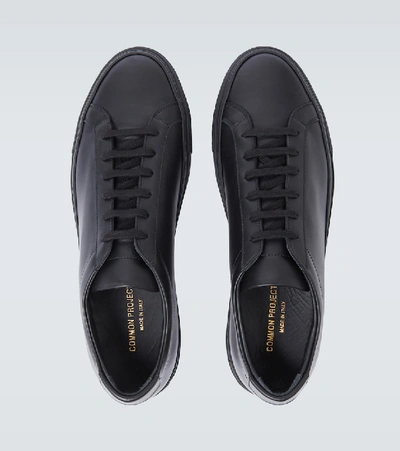 Shop Common Projects Original Achilles Low Sneakers In Black