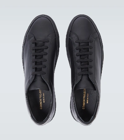 Common Projects 1528 Original Achilles Low Sneakers Shoes In Black