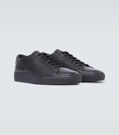 Common Projects 1528 Original Achilles Low Sneakers Shoes In Black