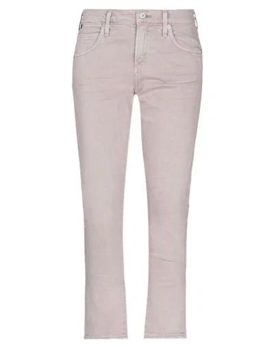 Shop Citizens Of Humanity Denim Pants In Dove Grey