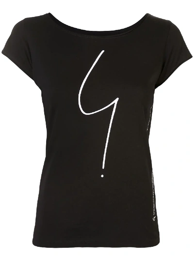 Shop Agnès B. Australie Short-sleeved T-shirt In Black
