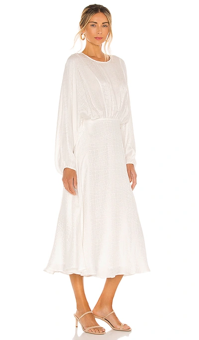 Shop Anine Bing Serena Dress In White