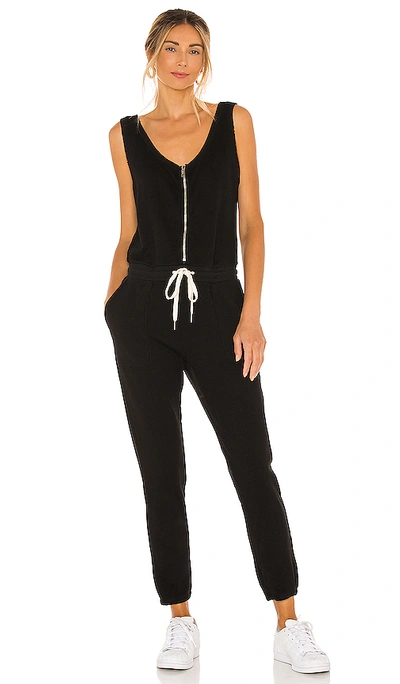 Shop N:philanthropy Anthony Jumpsuit In Black Cat