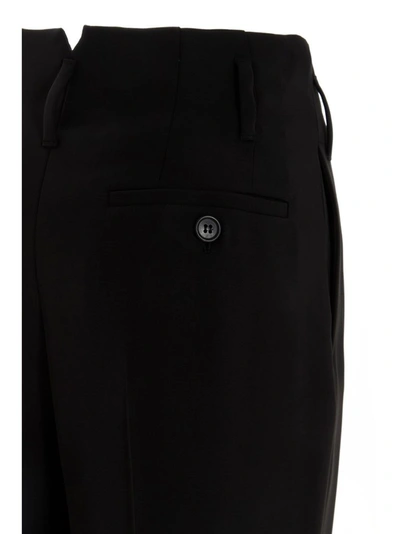 Shop Prada Women's Black Polyester Pants