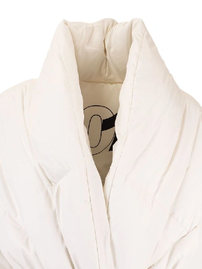 Shop Khrisjoy Women's Beige Polyester Trench Coat