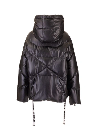 Shop Khrisjoy Women's Black Acrylic Down Jacket