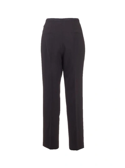 Shop Prada Women's Black Wool Pants