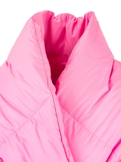 Shop Khrisjoy Women's Pink Polyester Down Jacket