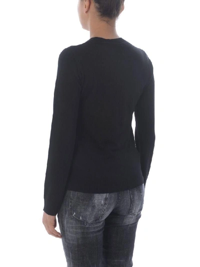 Shop Dsquared2 Women's Black Wool Sweater