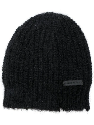 Shop Golden Goose Men's Black Wool Hat