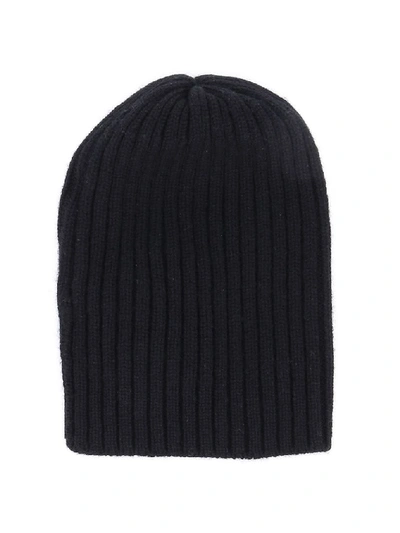 Shop Fedeli Men's Black Cashmere Hat