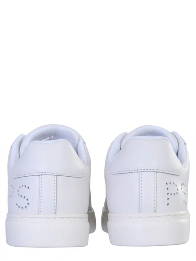 Shop Ps By Paul Smith Men's White Leather Sneakers