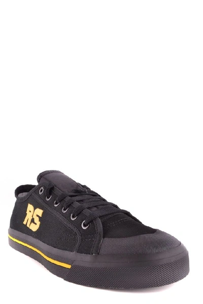 Shop Adidas Originals Adidas By Raf Simons Men's Black Fabric Sneakers