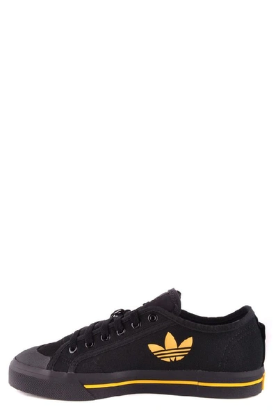 Shop Adidas Originals Adidas By Raf Simons Men's Black Fabric Sneakers